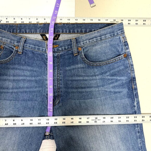 Lucky Brand Jeans Mens Sz 36x34 Vintage Straight Chardon Wash Stretch Denim - Picture 5 of 12